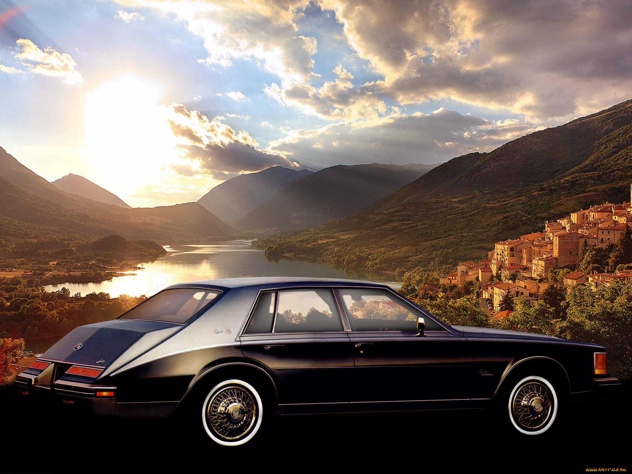 cadillac, seville, elegante, 
